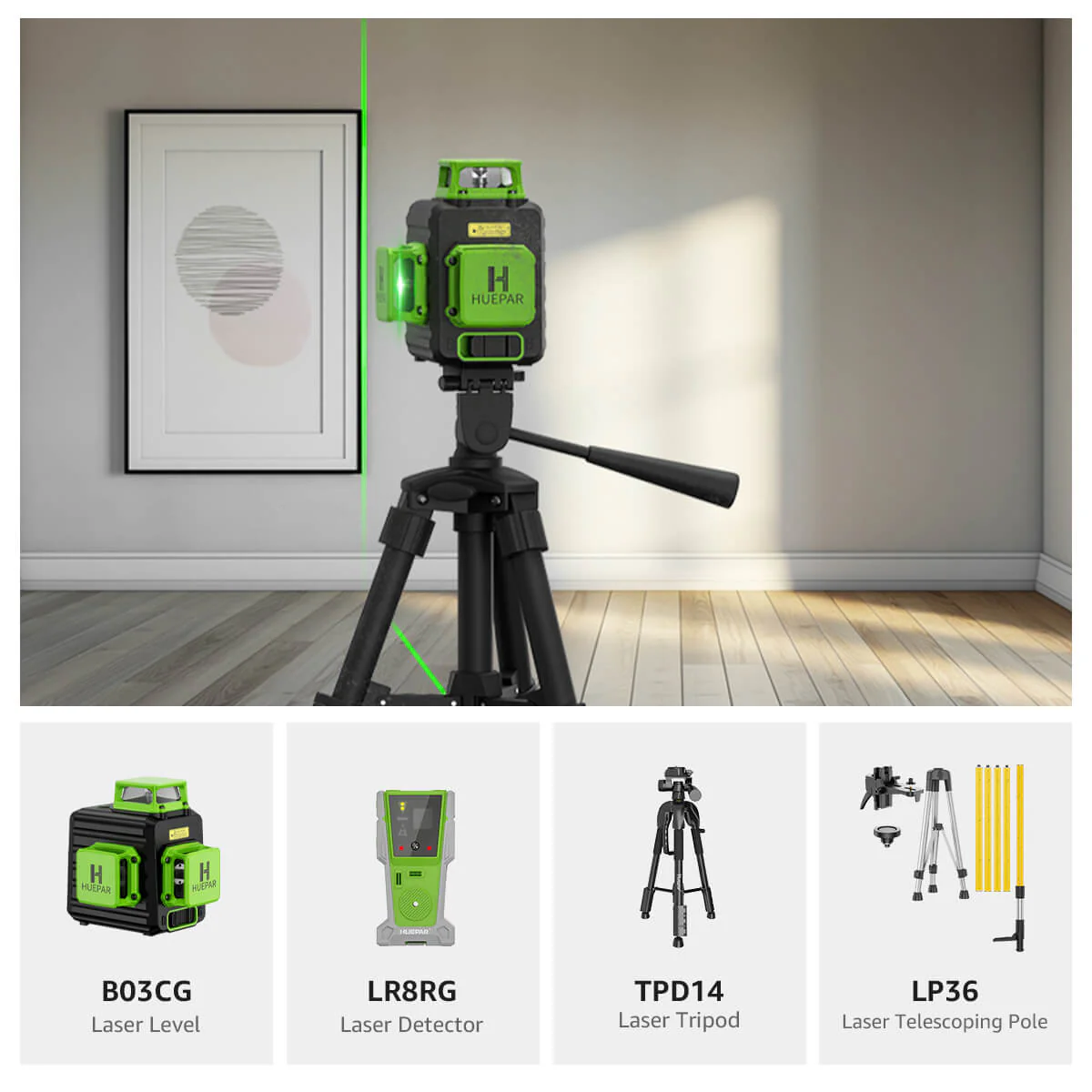 Huepar B03CG Pro Laser Level - Image 14