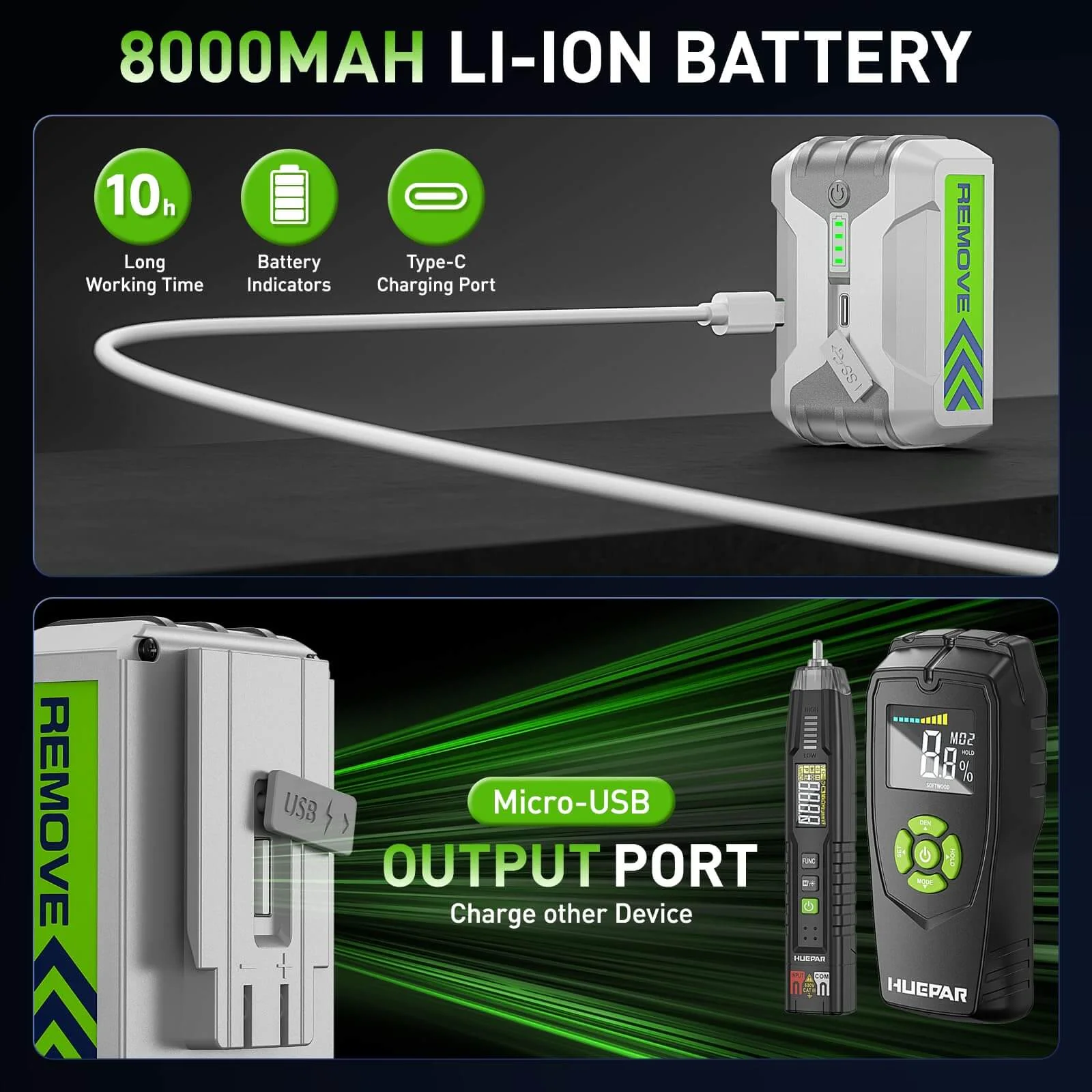 Huepar Pro ZK03CG Laser Level - Image 5