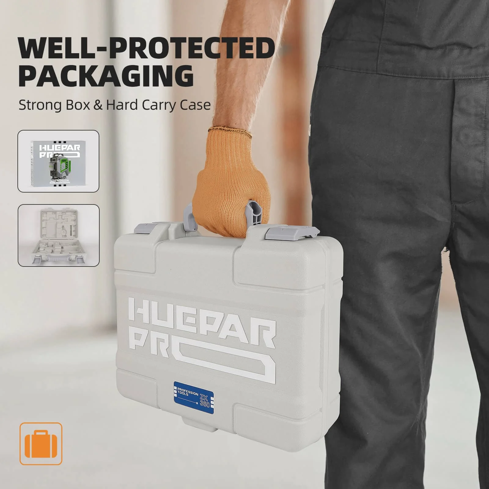 Huepar Pro ZK04CG Laser Level - Image 6