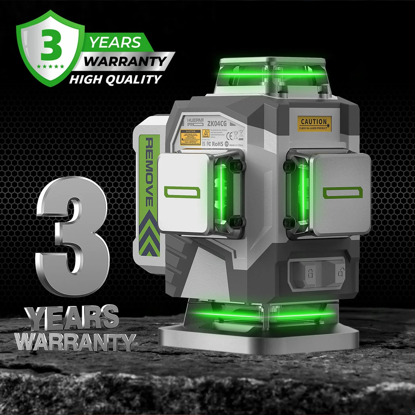 Huepar Pro ZK04CG Laser Level - Image 8