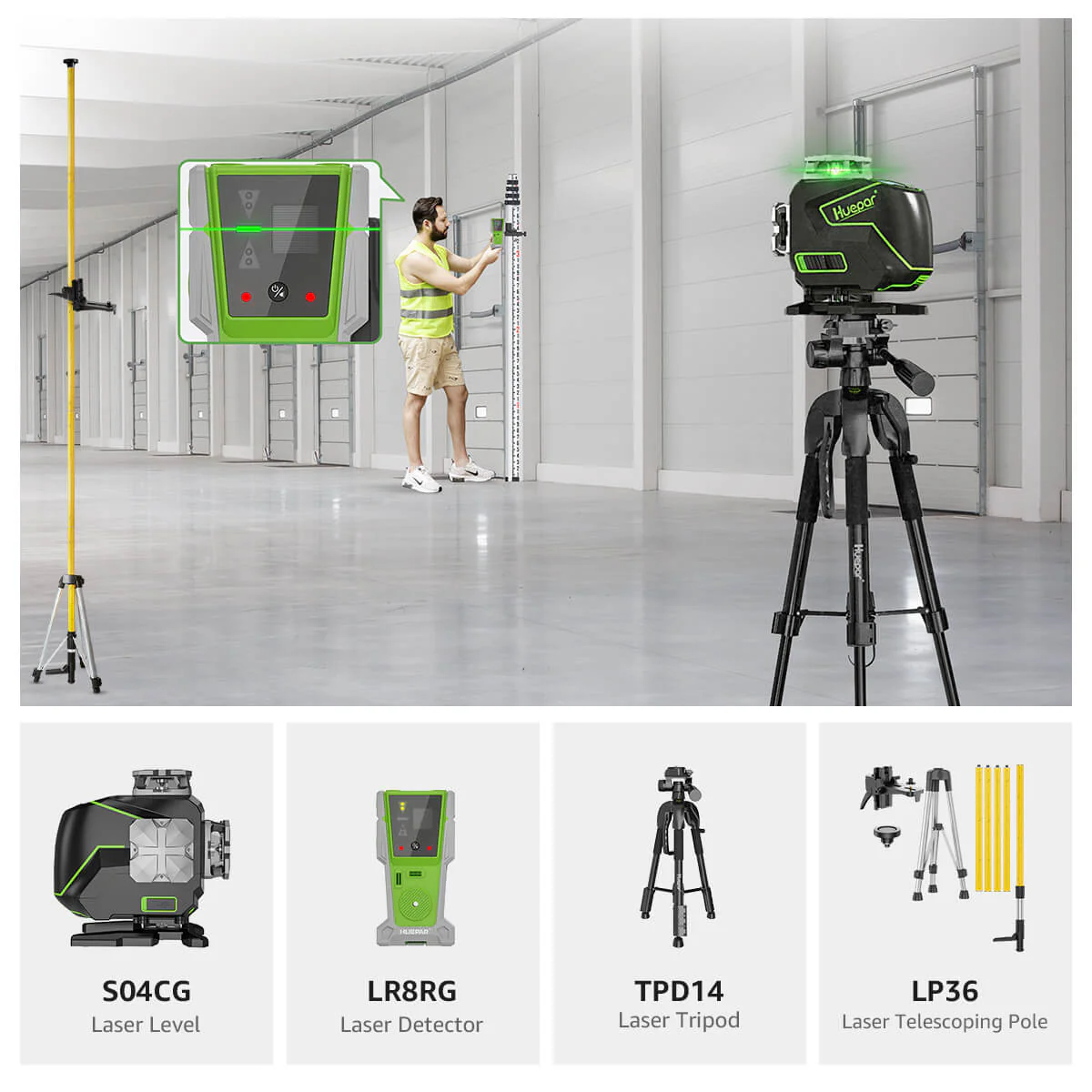 Huepar S04CG Laser Level - Image 12