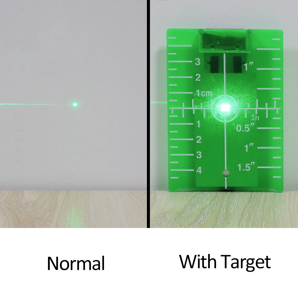 HUEPAR TP01G - Magnetic Floor Laser Target Plate Card - Image 3