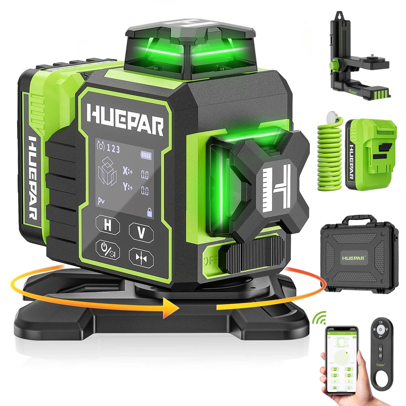 Huepar W03CG Laser Level - Image 12