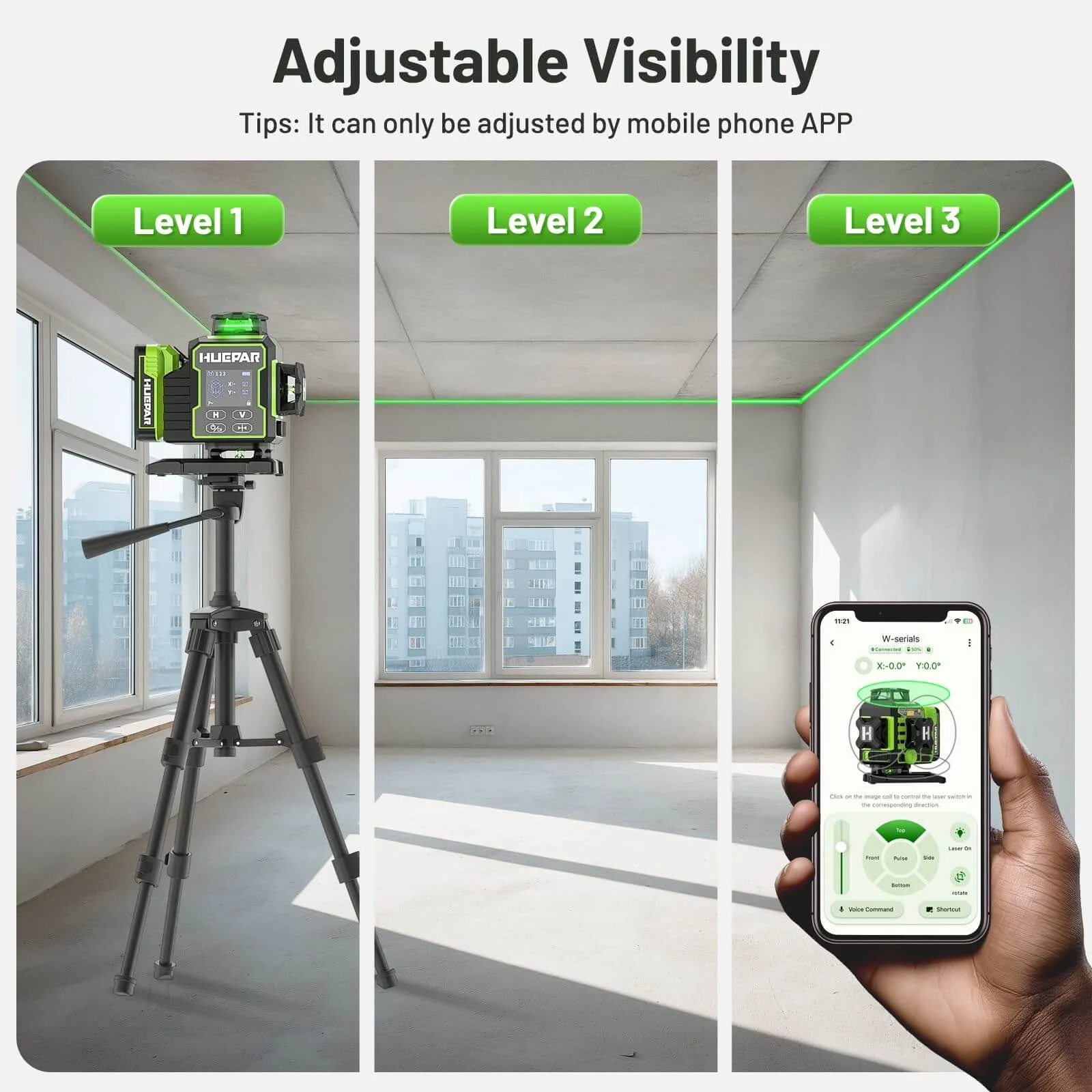 Huepar W04CG Laser Level - Image 7
